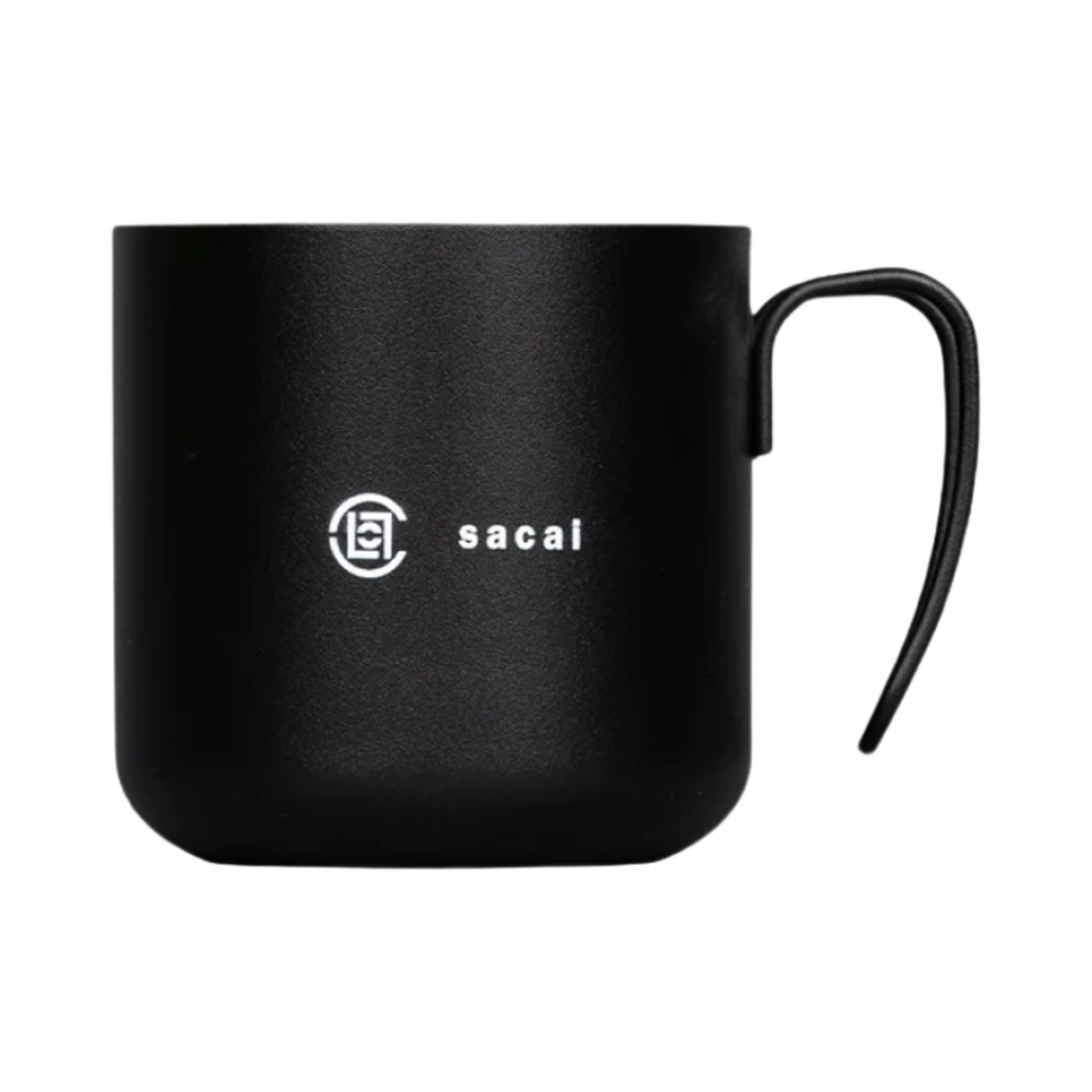 사카이 x 클랏 스테인리스 스틸 커피 머그 블랙(Sacai x Clot Stainless Steel Coffee Mug Black)