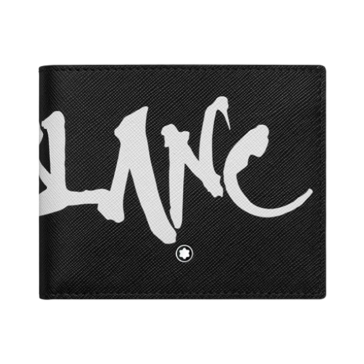 Montblanc Sartorial Calligraphy 6cc Wallet Black