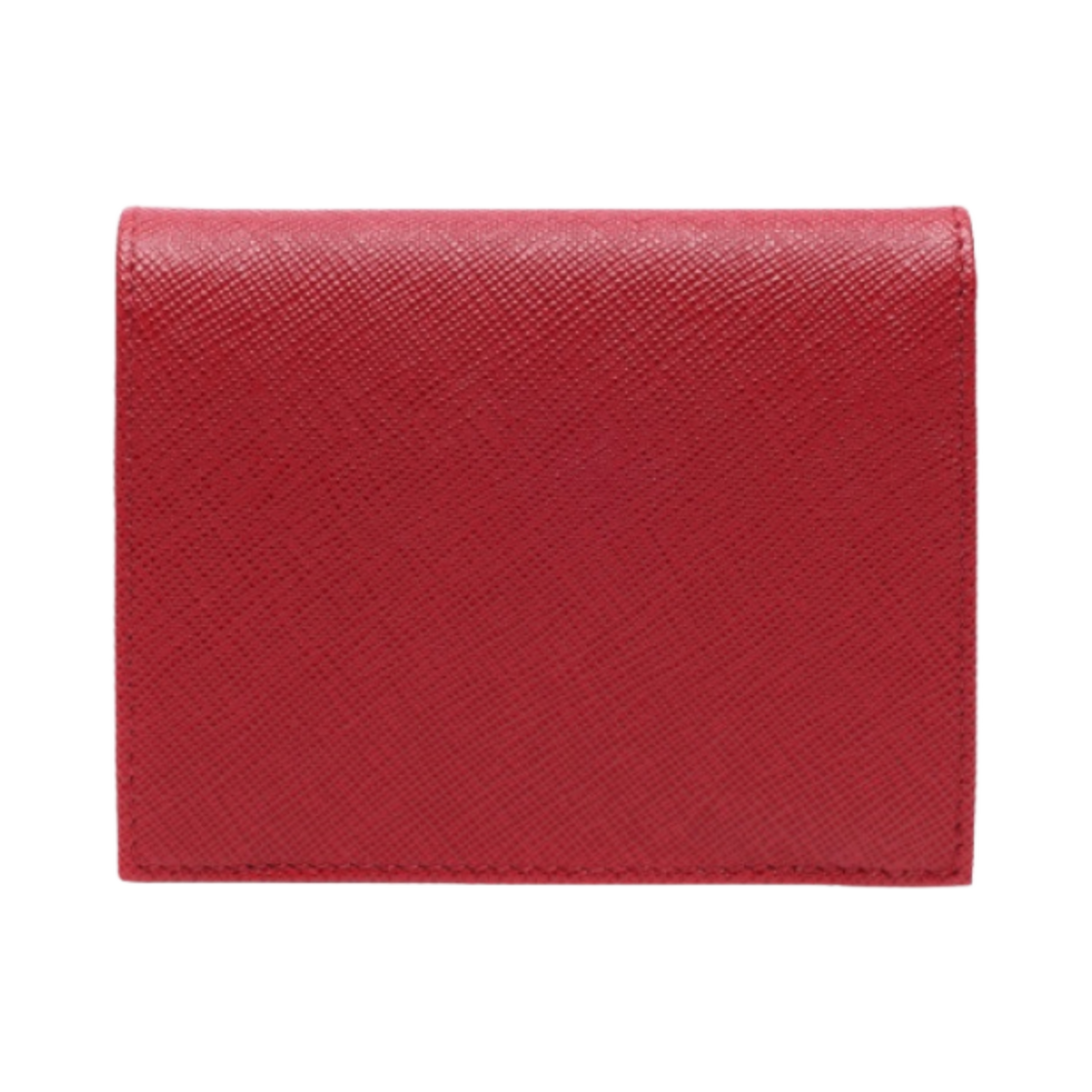 프라다 사피아노 레더 메탈 로고 반지갑 파이어리 레드(Prada Small Saffiano Leather Metal Logo Wallet Fiery Red) - 2