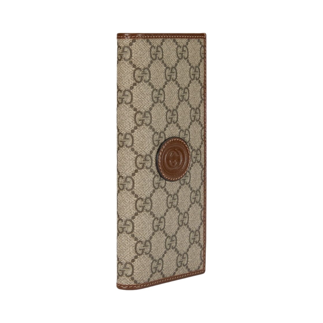 구찌 롱 지갑 인터로킹 G 베이지 에보니 슈프림(Gucci Long Wallet with Interlocking G Beige Ebony Supreme) - 2