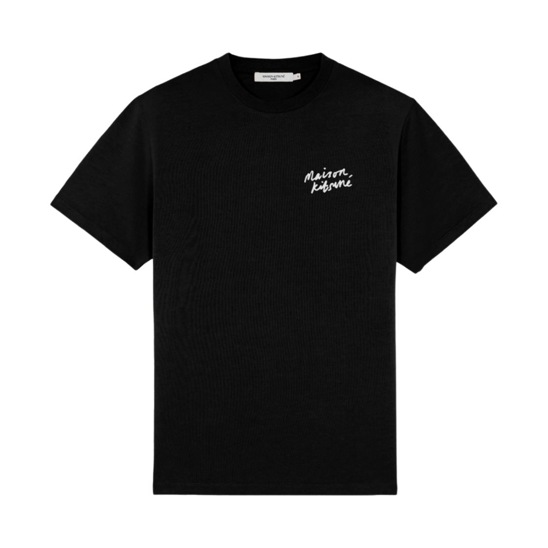 메종 키츠네 미니 핸드라이팅 클래식 티셔츠(Maison Kitsune Mini Handwriting Classic T-Shirt) - 1