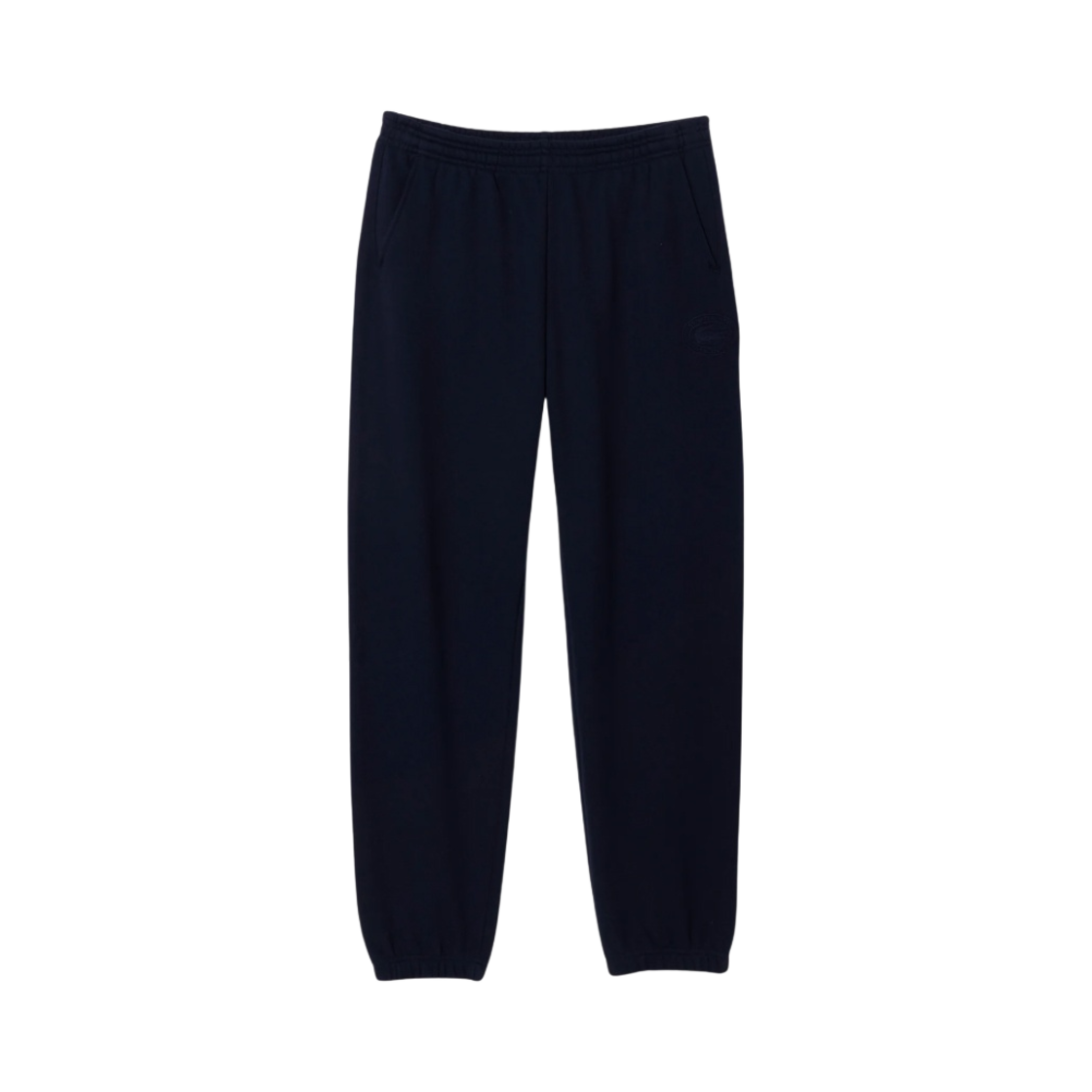 라코스테 x 스포티 앤 리치 오발 로고 자수 스웨트팬츠 마린(Lacoste x Sporty & Rich Oval Logo Embroidered Sweatpants Marine) - 1