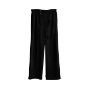 NA A NANA Curved Fly Slacks Black