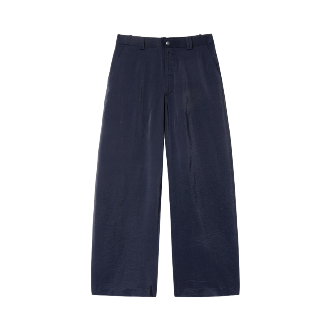 해칭룸 레귤러 트라우저 비스코스 다크 네이비(Hatchingroom Regular Trousers Viscose Dark Navy) - 1