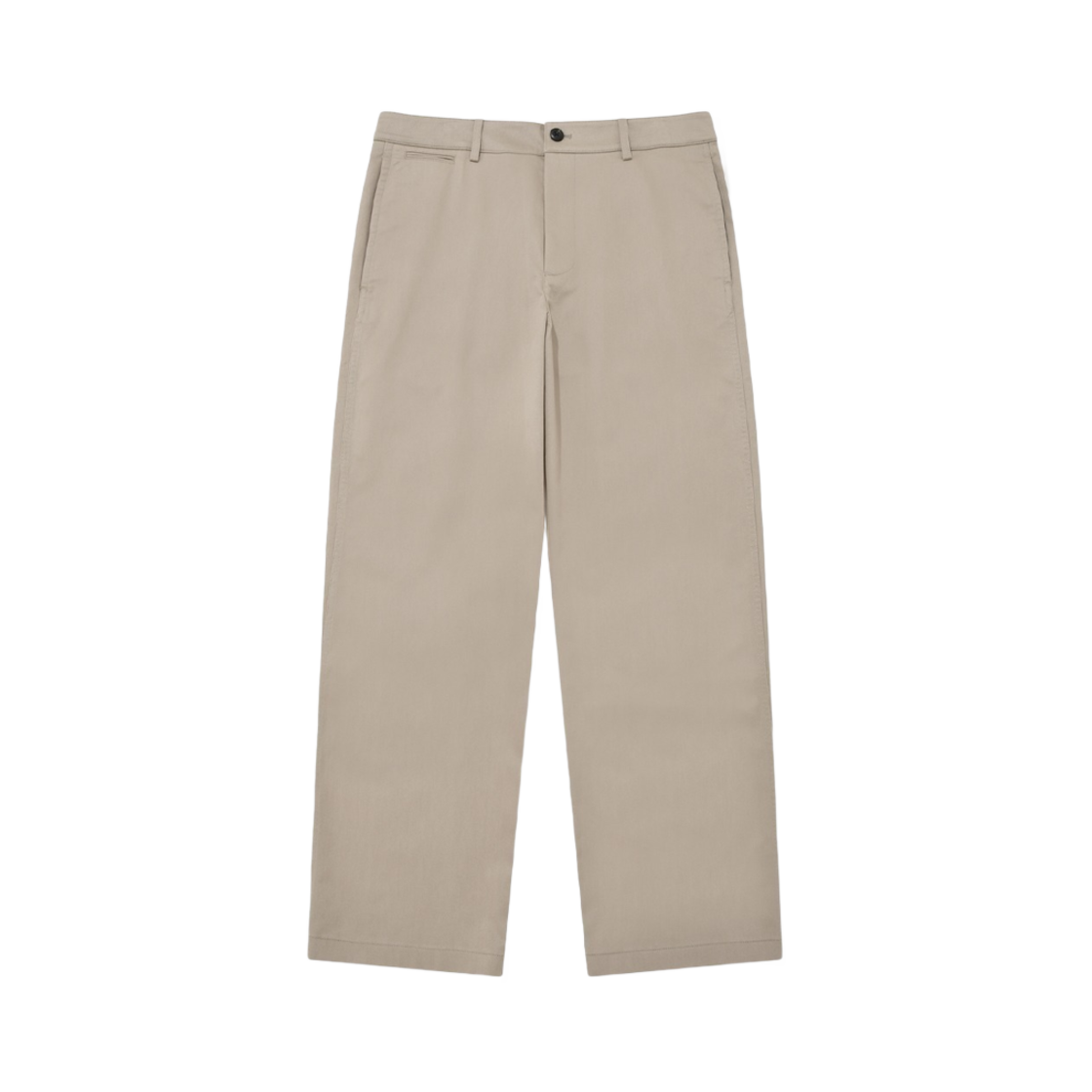 커버낫 세미 와이드 치노 팬츠 베이지(Covernat Semi Wide Chino Pants Beige)