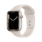 Apple Watch Series 7 45mm GPS Starlight Aluminum Case with Sport Band Starlight (Korean Ver.)