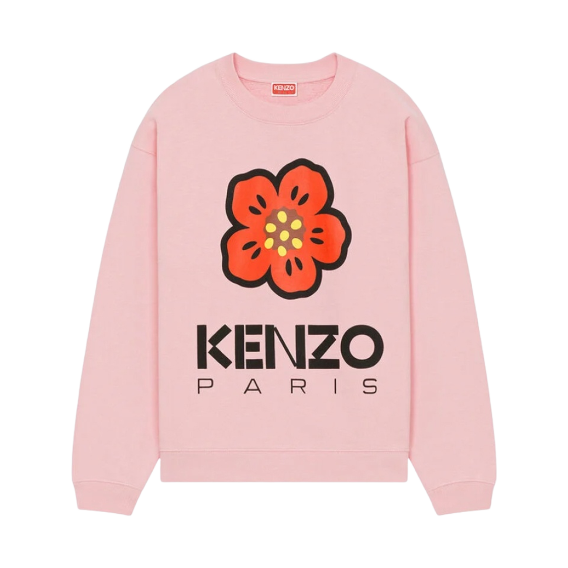 (W) 겐조 보케 플라워 스웨트셔츠 로즈((W) Kenzo Boke Flower Sweatshirt Rose) - 1