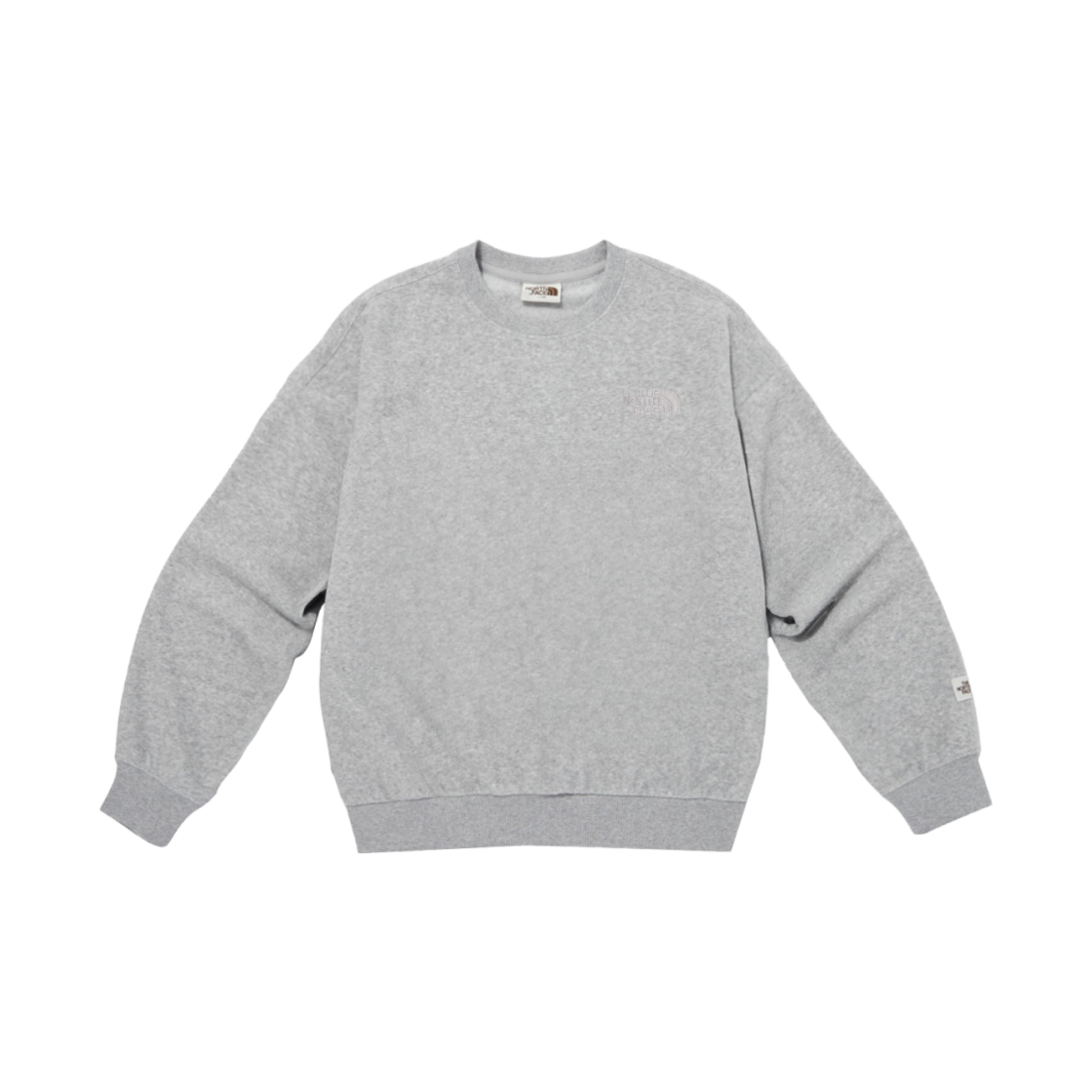 NM5MQ06K The North Face White Label Terry Sweatshirt Melange Grey