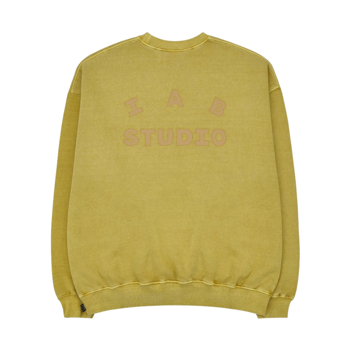 아이앱 스튜디오 피그먼트 스웨트셔츠 머스타드(IAB Studio Pigment Sweatshirt Mustard)