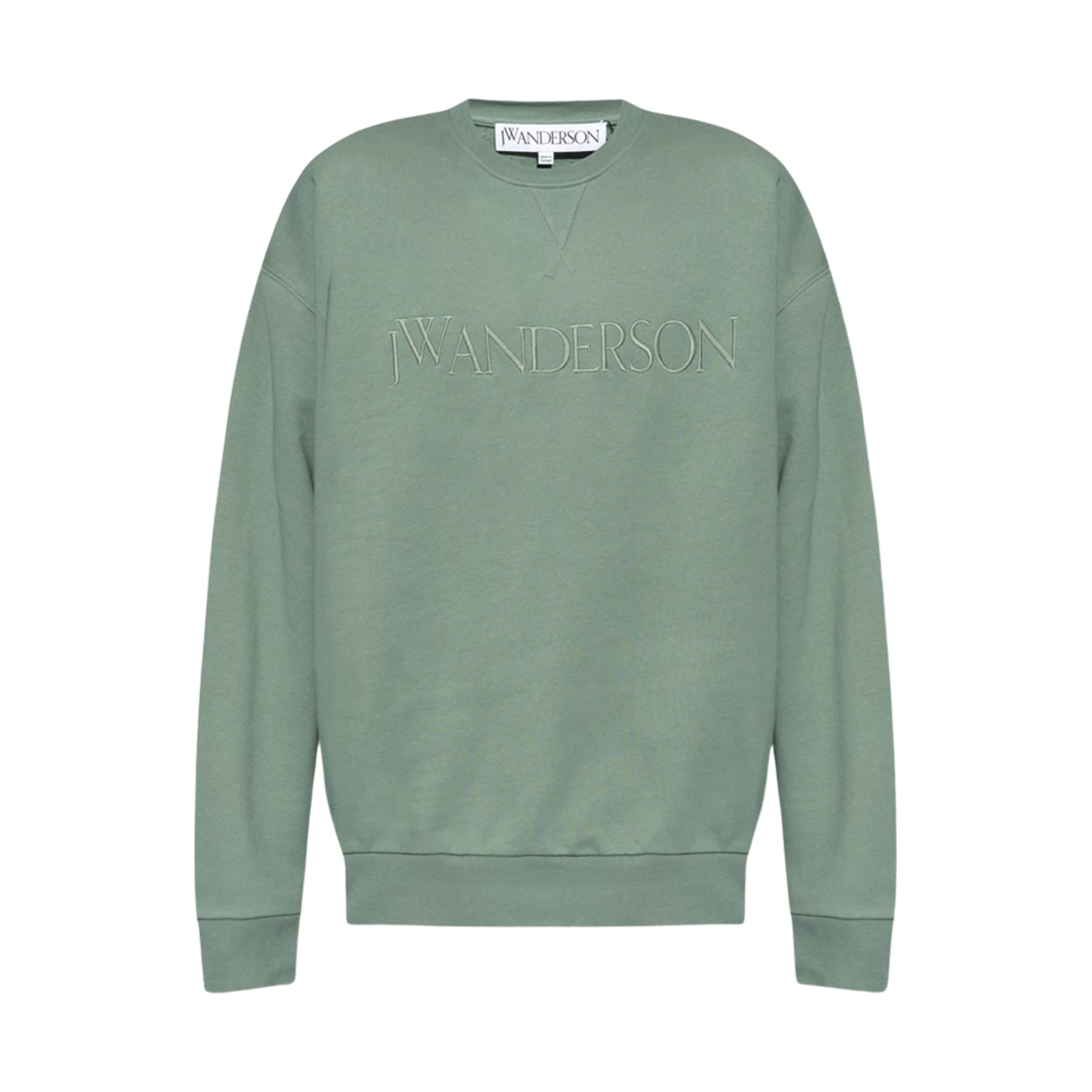 JW 앤더슨 로고 자수 스웨트셔츠 그린(JW Anderson Logo Embroidered Sweatshirt Green)