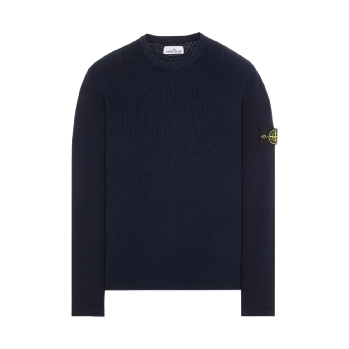 8015514D8-V0020 Stone Island 514D8 Soft Organic Cotton Crewneck Knit Blue - 24SS