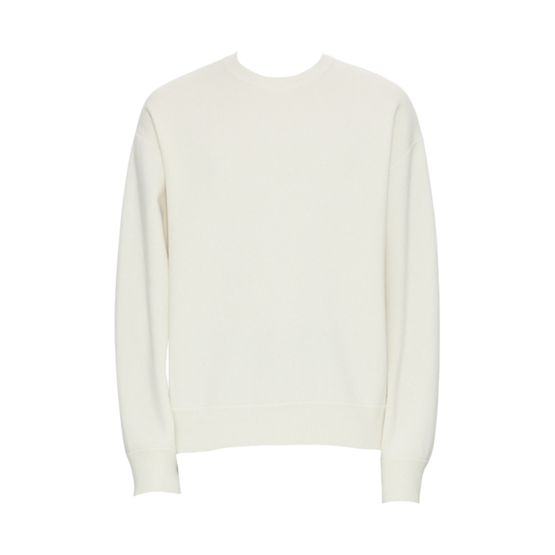 우영미 울 레더 라벨 니트 아이보리 - 22FW(Wooyoungmi Wool Leather Label Knit Ivory - 22FW) - 1