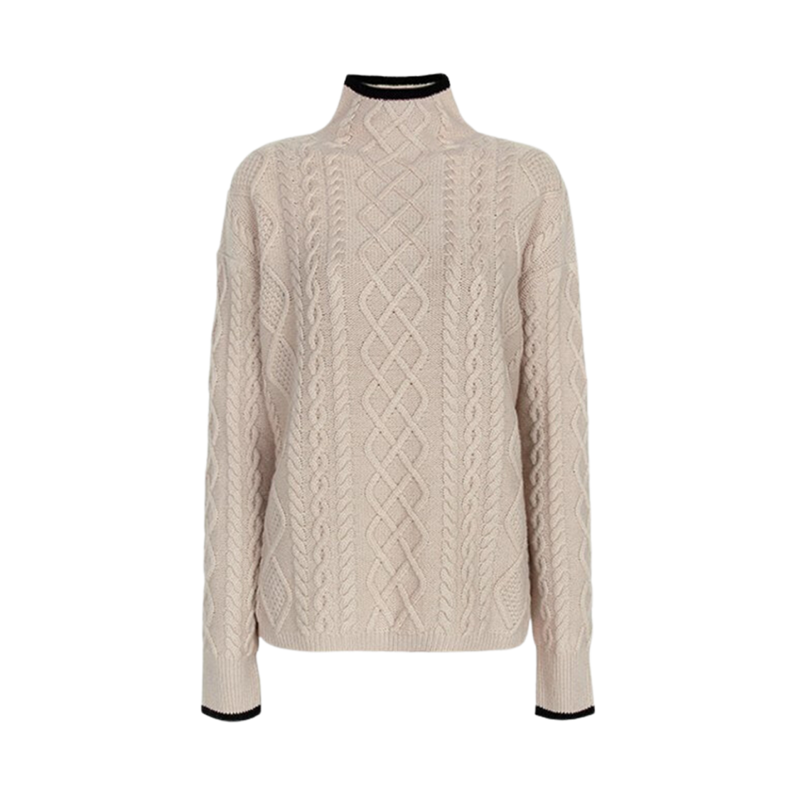 FELTRO-008 (W) S Max Mara Feltro Wool Sweater Beige