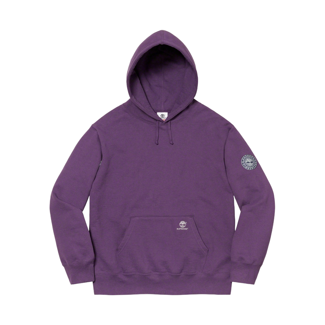 슈프림 x 팀버랜드 후드 스웨트셔츠 더스티 퍼플 - 21FW(Supreme x Timberland Hooded Sweatshirt Dusty Purple - 21FW) - 1