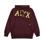 1017 Alyx 9SM Graphic Printed Hoodie Wine