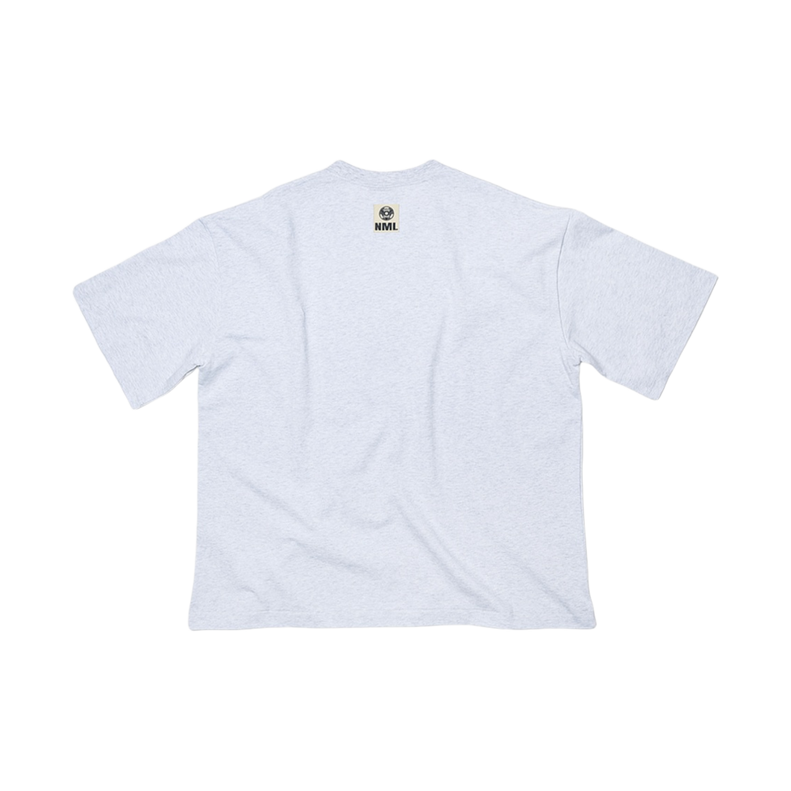 원알엠 팀 원알엠 오버핏 티셔츠 멜란지 화이트(ONERM Team ONERM Overfit T-Shirt Melange White) - 2