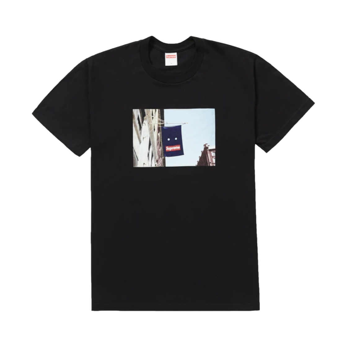 슈프림 배너 티셔츠 블랙 - 19FW(Supreme Banner T-Shirt Black - 19FW) - 1