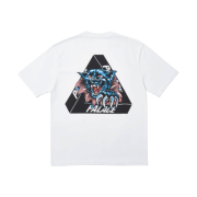 Palace Ripped T-Shirt White - 19FW
