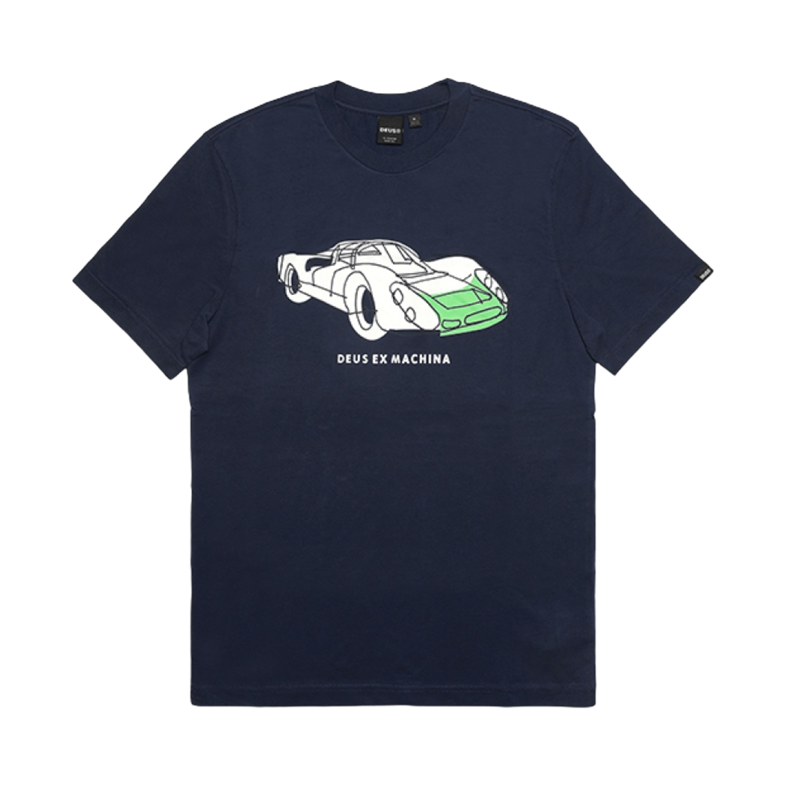 DMP241256D-NVY Deus Ex Machina 908 T-Shirt Navy
