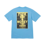 Supreme Fuck Money T-Shirt Bright Blue - 24FW