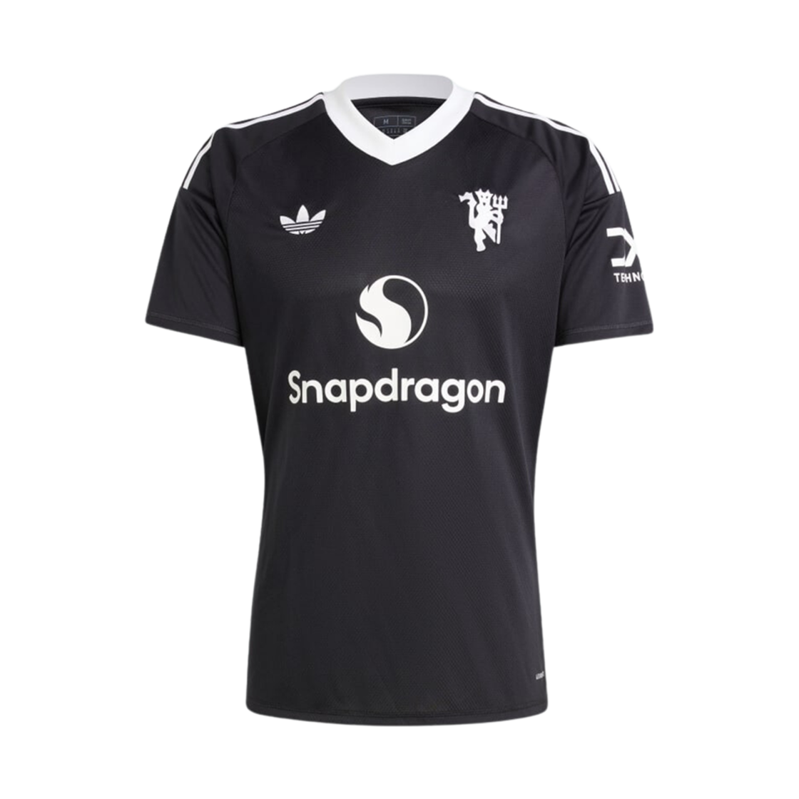아디다스 맨체스터 유나이티드 2024/25 3rd 골키퍼 저지 블랙 - US 사이즈(Adidas Manchester United 2024/25 Third Goalkeeper Jersey Black - US Sizing)