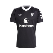 Adidas Manchester United 2024/25 Third Goalkeeper Jersey Black - US Sizing