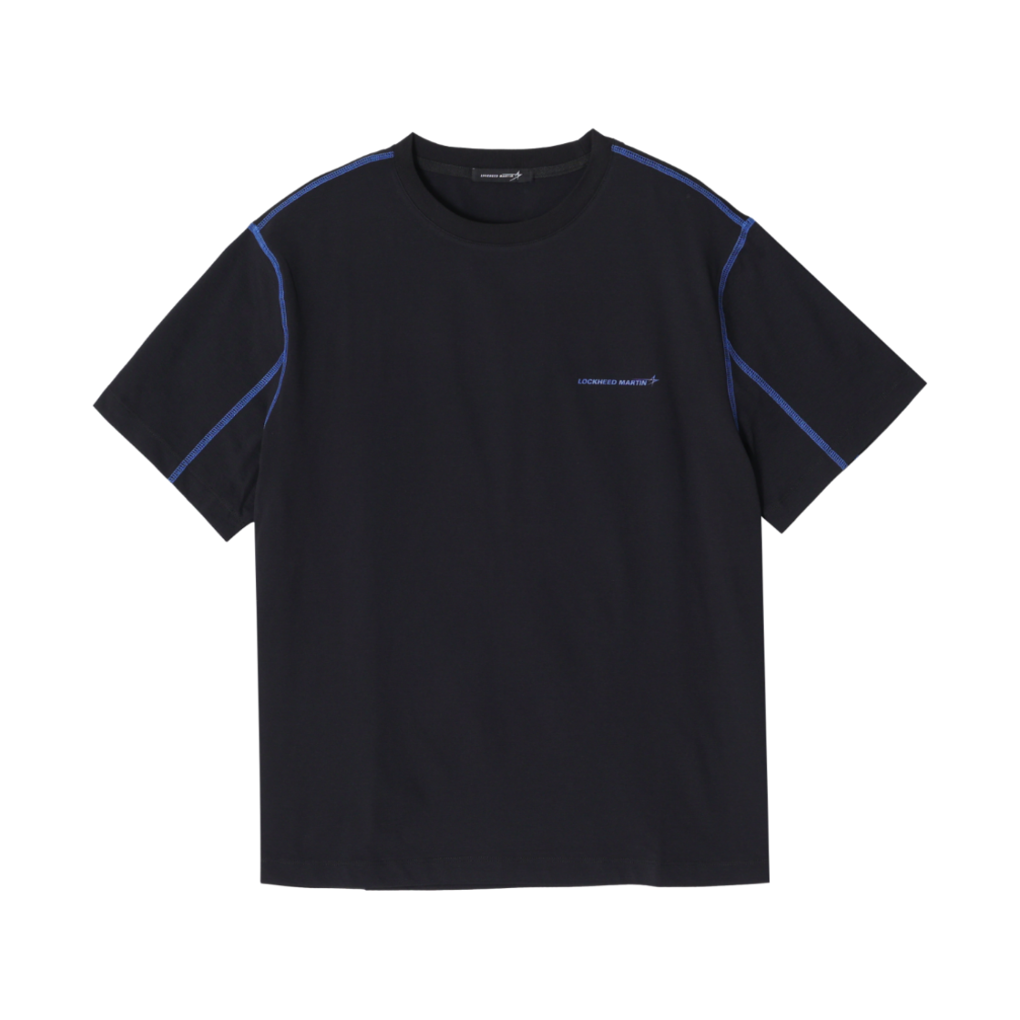 L13XTS021BLK LOCKHEED MARTIN New Slogan Standard Fit T-Shirt Black