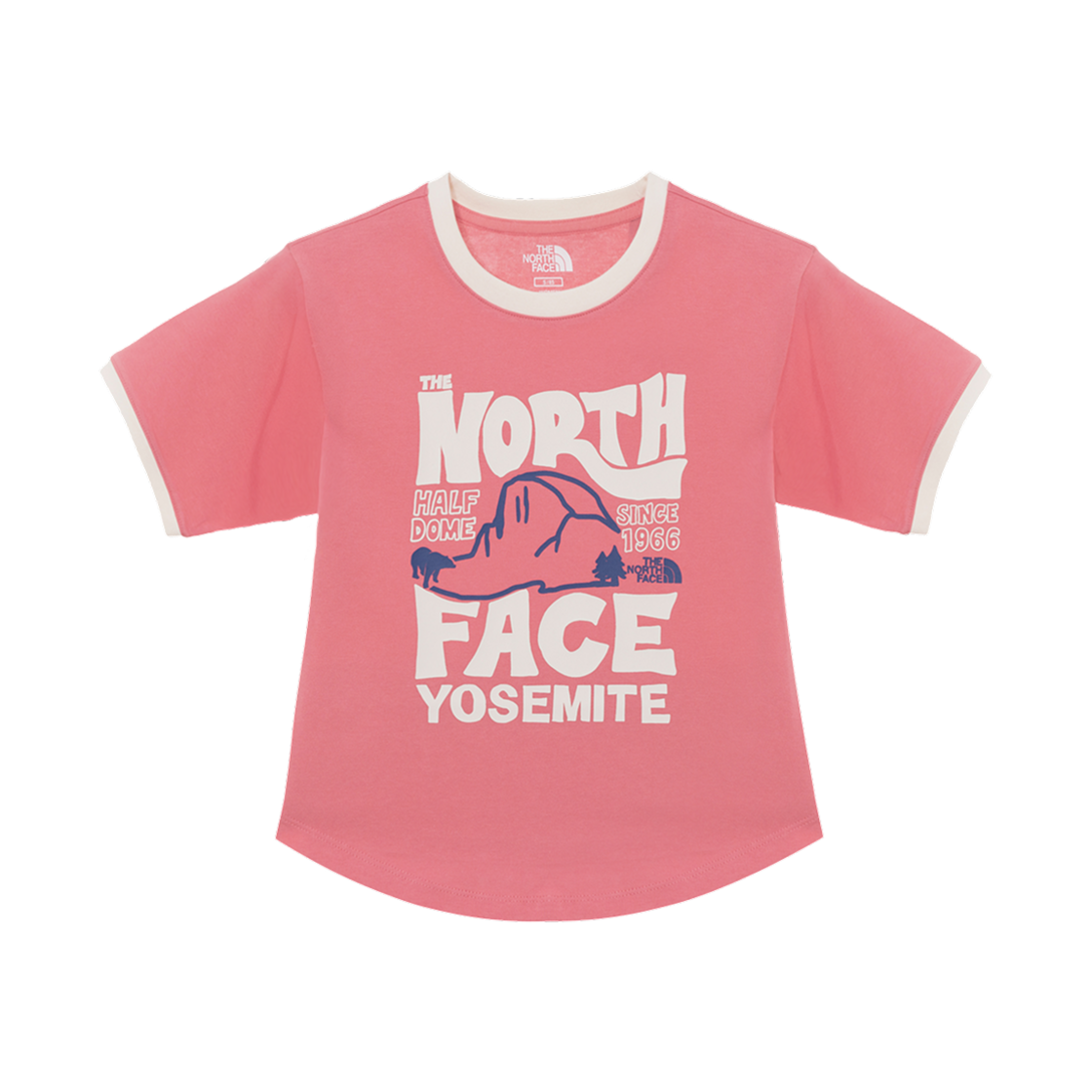 NT7UR32L (W) The North Face Half Dome S/S Round T-Shirt Rose Pink - 25SS