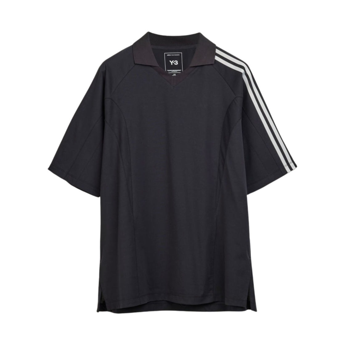 JN4877 Y-3 Cut Line T-Shirt Black