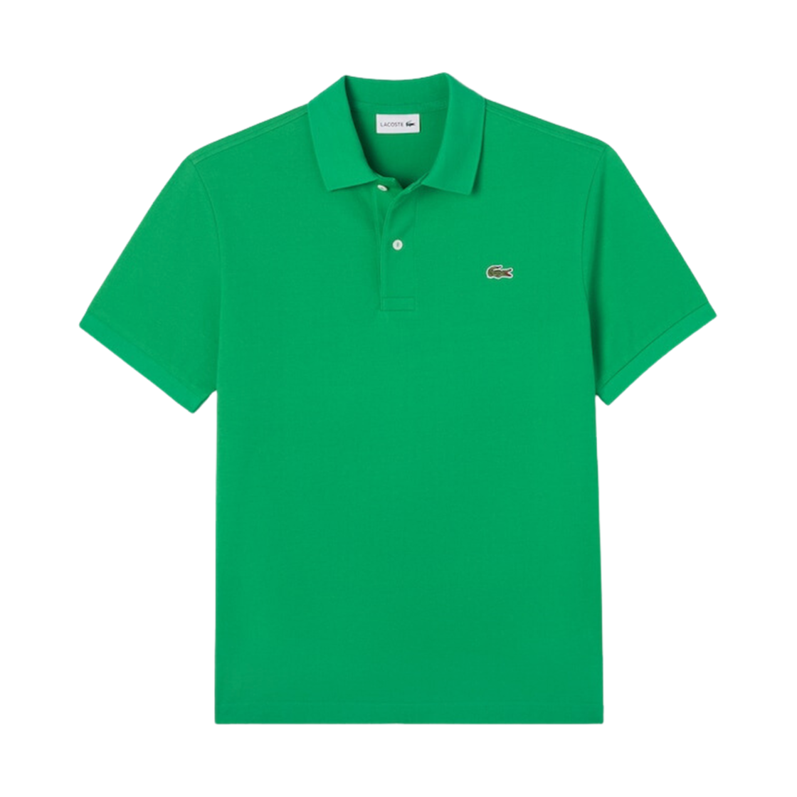 라코스테 프렌치 레귤러 핏 베이직 폴로 그린(Lacoste French Regular Fit Basic Polo Green) - 1