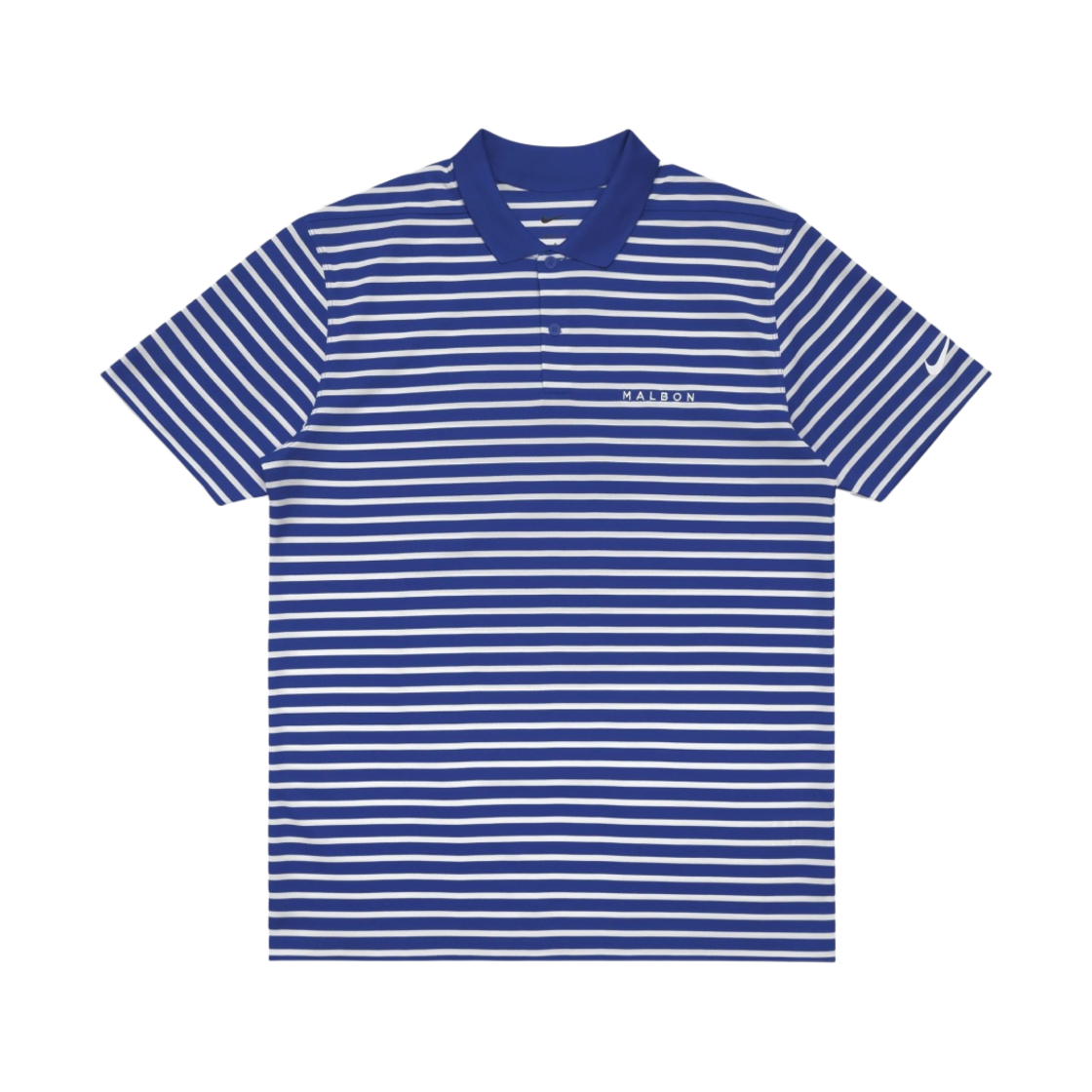 말본 골프 x 나이키 드라이핏 빅토리 스트라이프 폴로 OLC 게임 로얄(Malbon Golf x Nike Dri-FIT Victory Stripe Polo OLC Game Royal) - 1