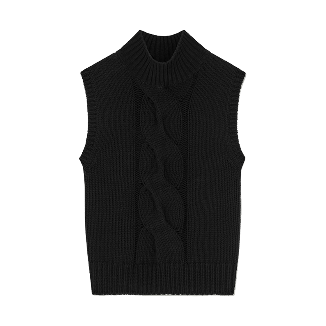 Theodora Twist Sleeveless Knit Black Theodora Twist Sleeveless Knit Black