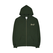IAB Studio x D.P. Zip-Up Hoodie Dark Green