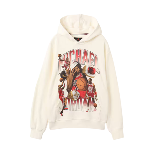 Jordan Flight Fleece Graphic Pullover Hoodie Sail - Asia