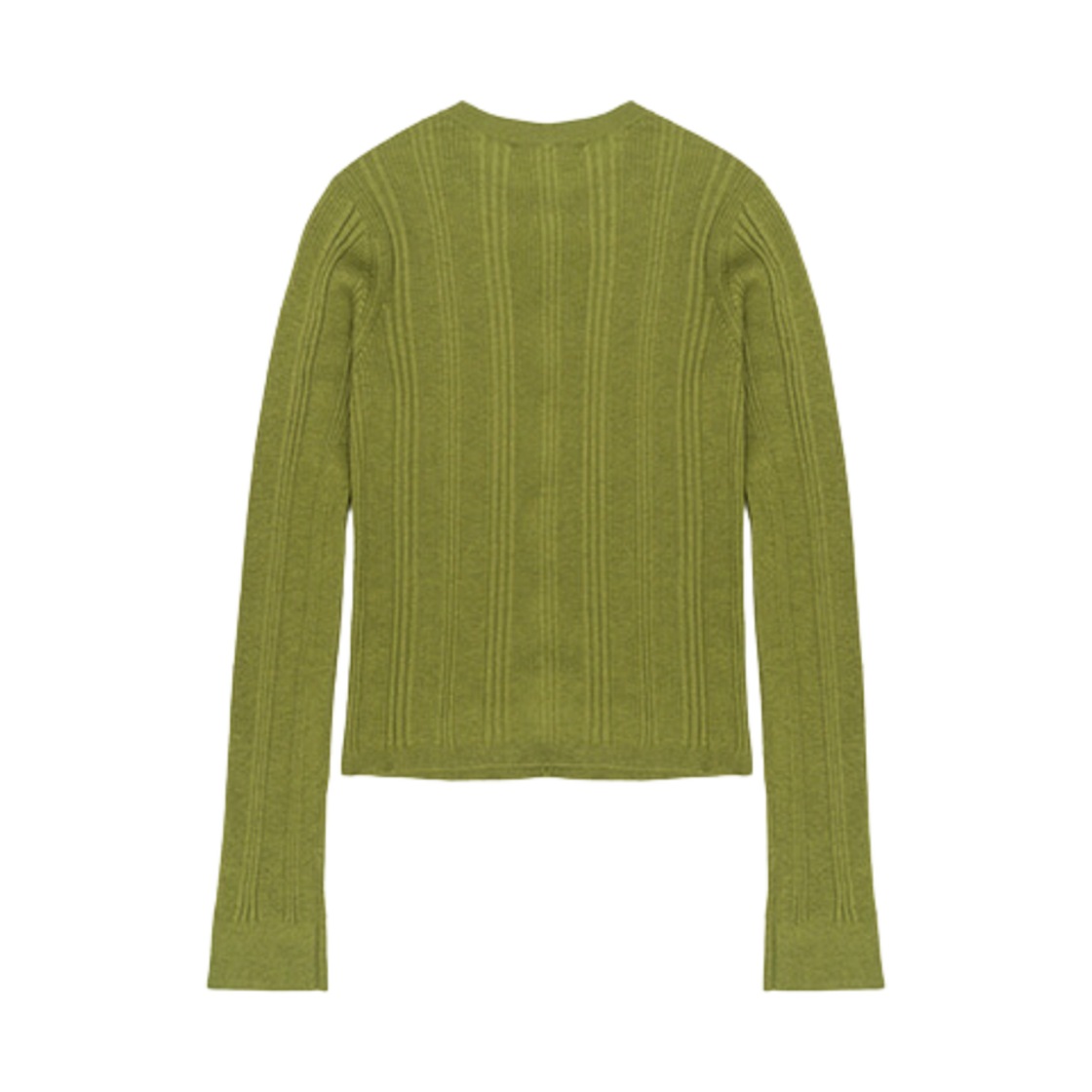 (W) 막스마라 스튜디오 로쿠스타 실크 울 가디건 그린((W) Max Mara Studio Locusta Silk Wool Cardigan Green) - 2