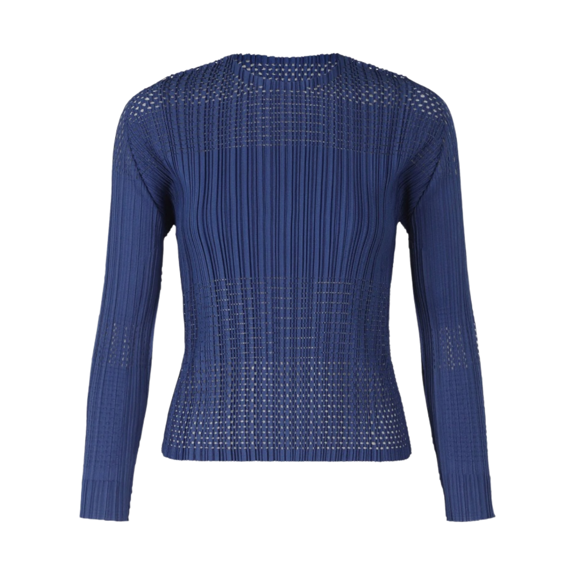 (W) 플리츠 플리즈 이세이 미야케 A-Poc 라군 탑 블루((W) Pleats Please Issey Miyake A-Poc Lagoon Top Blue) - 1