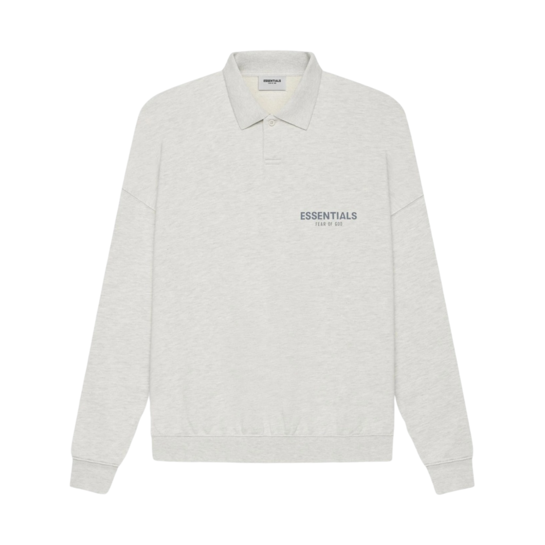 에센셜 롱슬리브 프렌치 테리 폴로 오트밀 - 21SS