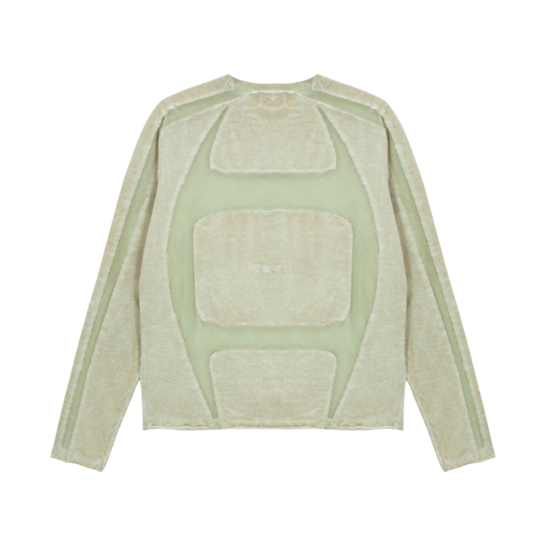 THUG CLUB Turtle Mesh Sleeve ロンt THUG CLUB サグクラブ Turtle Mesh Sleeve メッシュ切替長袖T