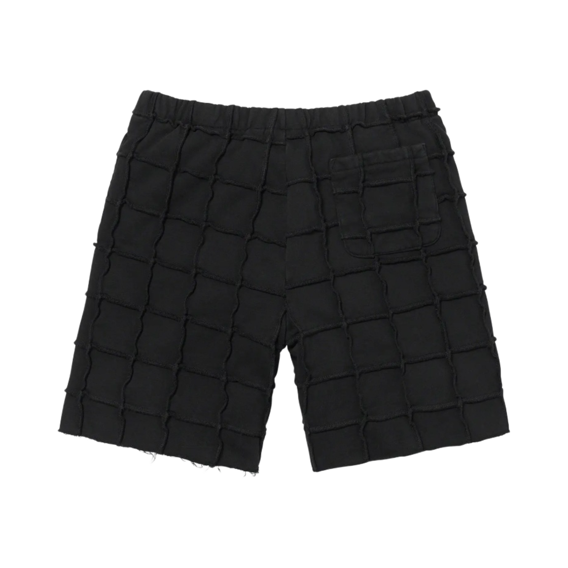 슈프림 리버스 패치워크 스웨트쇼츠 블랙 - 22SS(Supreme Reverse Patchwork Sweatshorts Black - 22SS) - 2