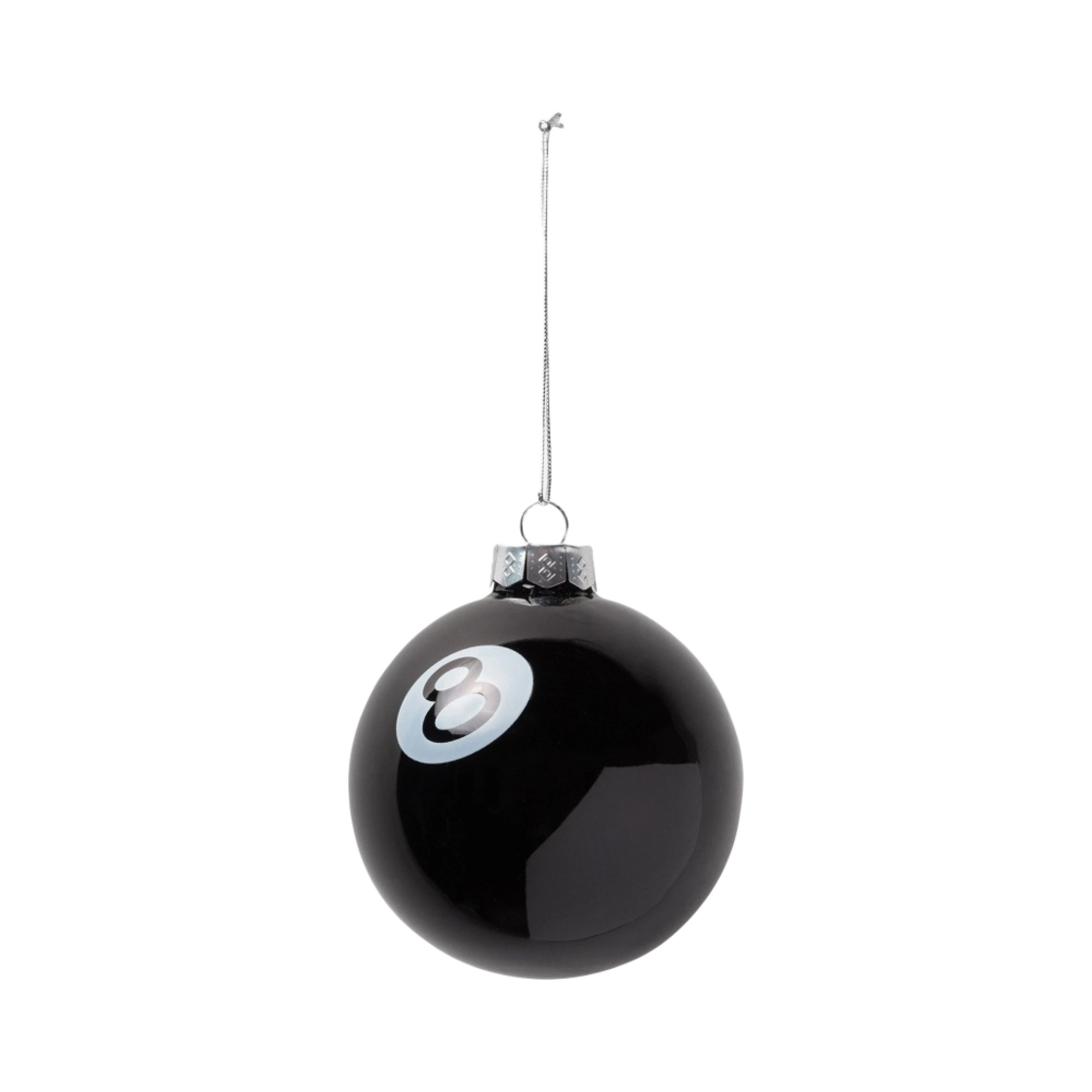 138726 Stussy 8 Ball Ornament Black