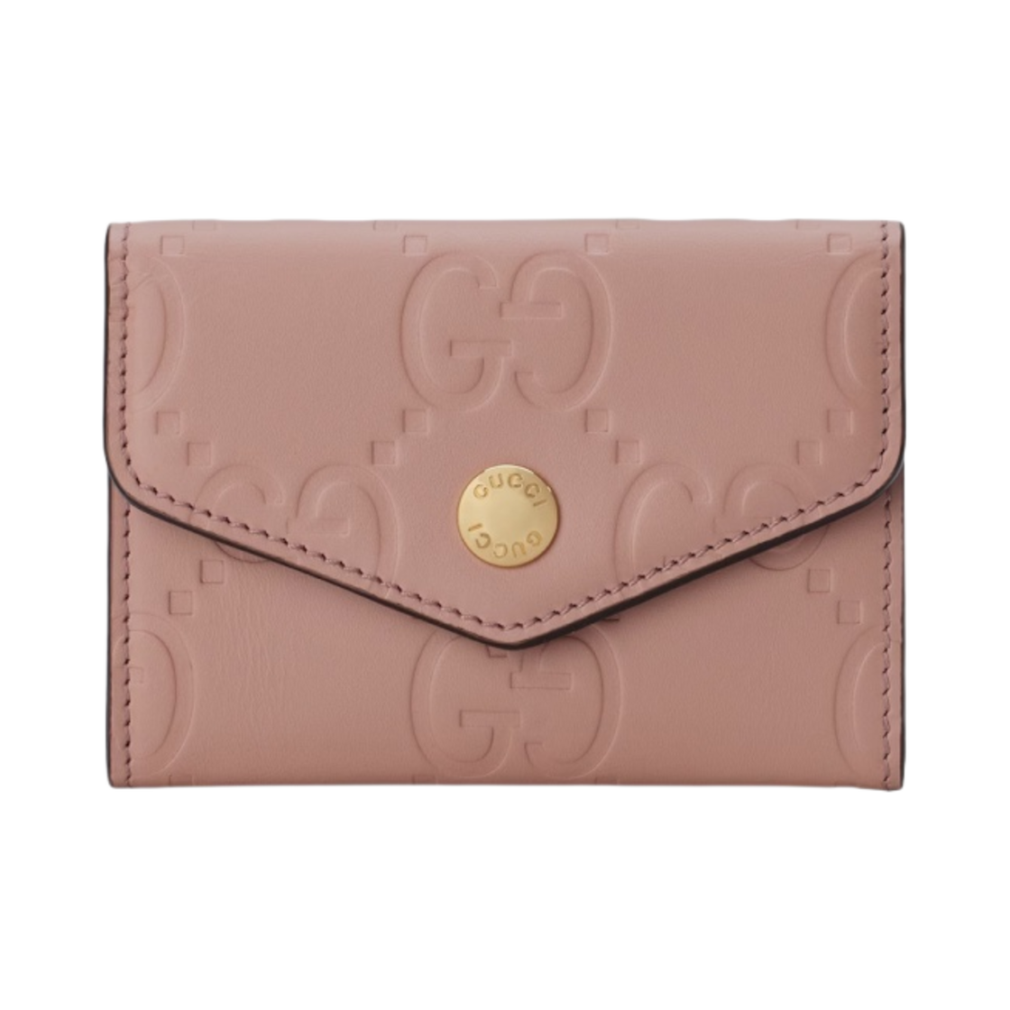 구찌 GG 카드 케이스 핑크 레더(Gucci GG Card Case Pink Leather) - 1