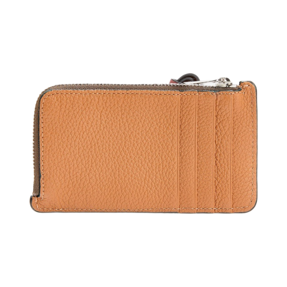 로에베 코인 카드 홀더 소프트 그레인드 카프스킨 라이트 카라멜 피칸(Loewe Coin Card Holder in Soft Grained Calfskin Light Caramel Pican) - 2
