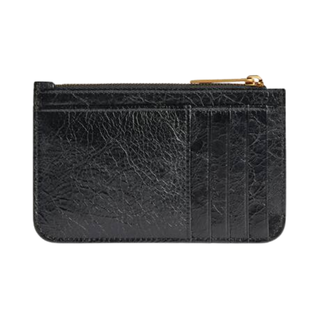 ★BALENCIAGA★ Monaco Card Holder Black 7654632AAYP1000 7654 Balenciaga Monaco Card Case Accessories Leather Men'S Black