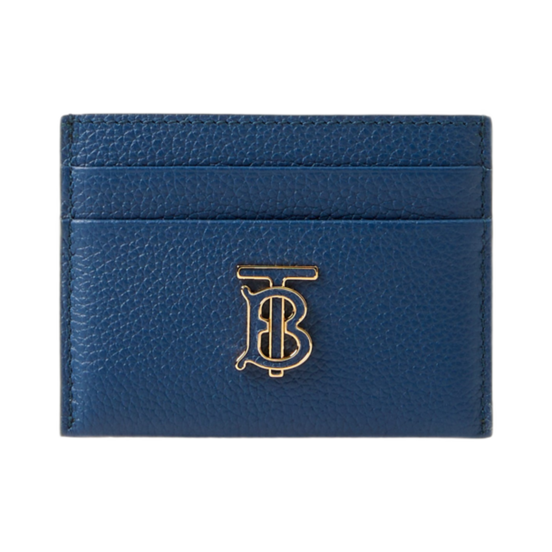 버버리 그레이니 레더 TB 카드 케이스 리치 네이비(Burberry Grainy Leather TB Card Case Rich Navy) - 1