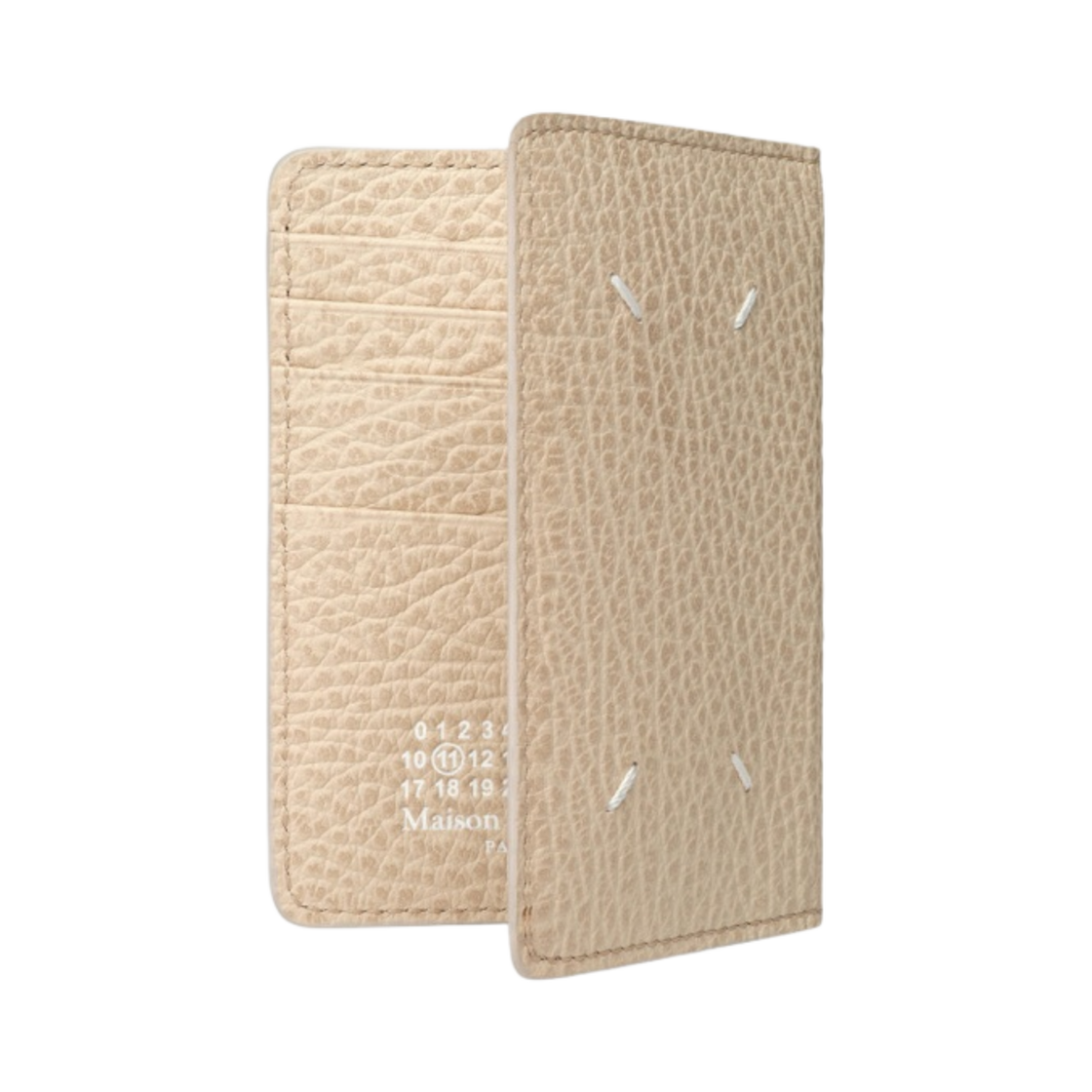 메종 마르지엘라 보빈 레더 카드 홀더 아몬드(Maison Margiela Bovine Leather Card Holder Almond) - 3