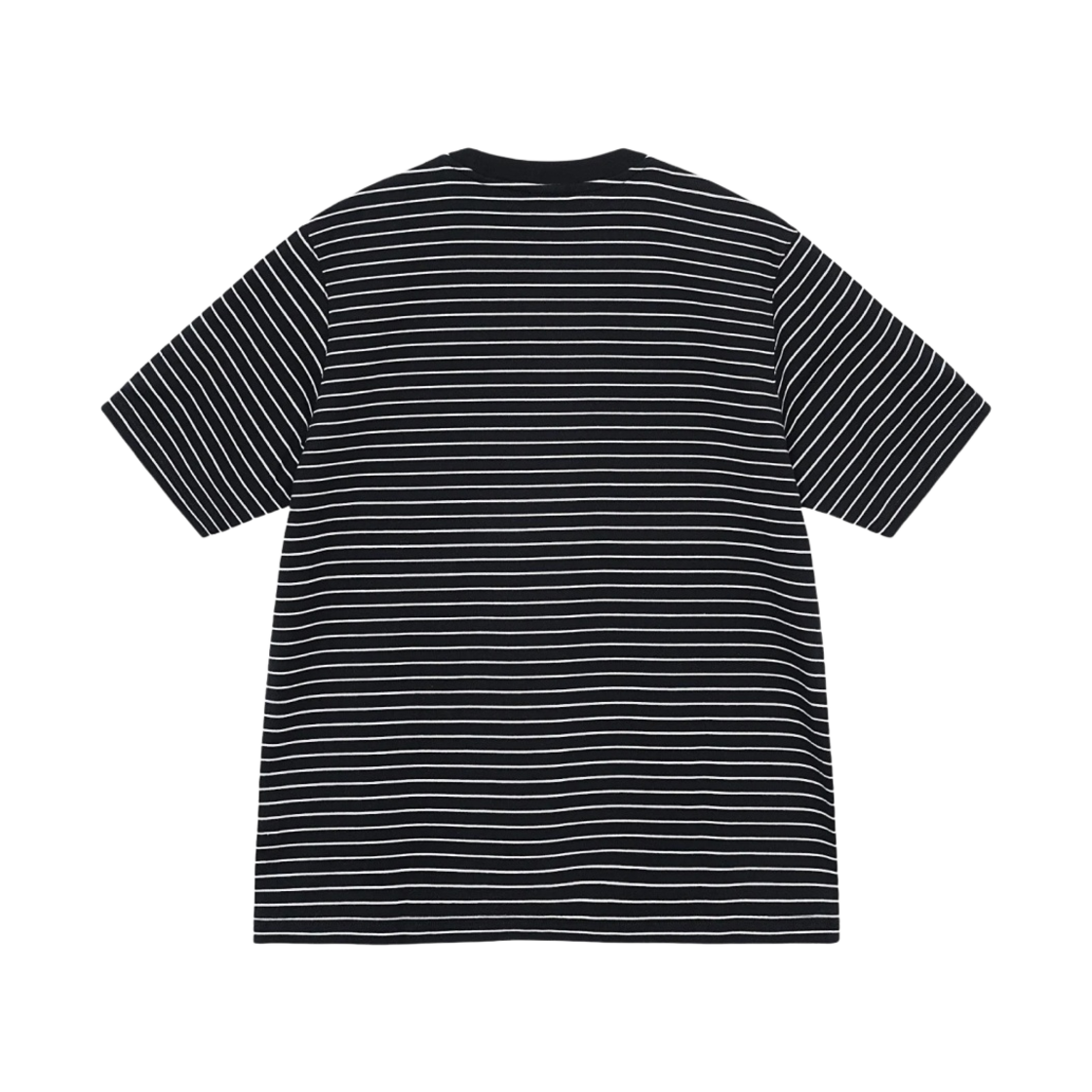 스투시 핀 스트라이프 숏슬리브 크루 블랙(Stussy Pin Striped SS Crew Black) - 2