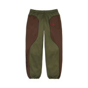 Supreme x Jordan Tricot Track Pants Olive - 24FW