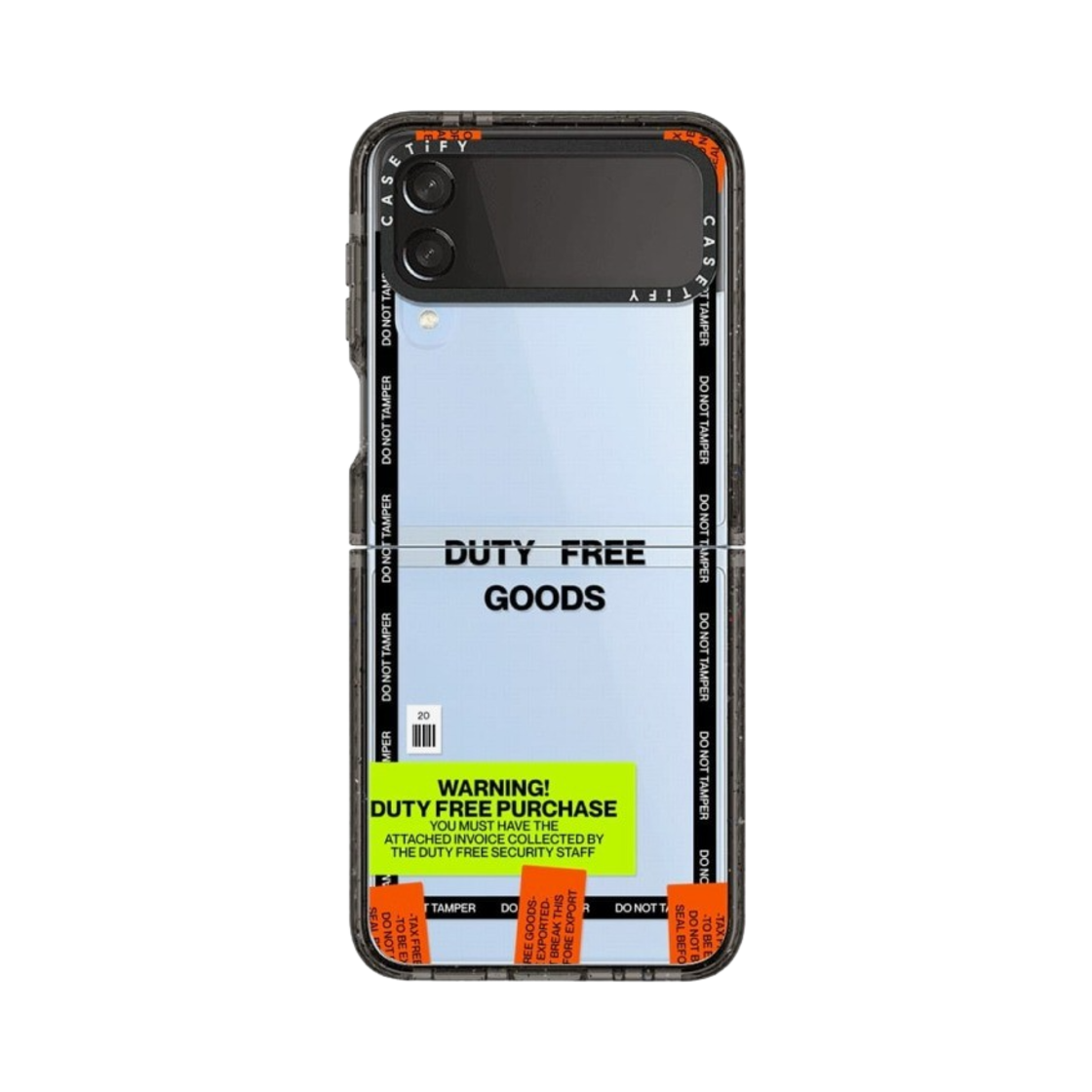 케이스티파이 갤럭시 듀티 프리 케이스 클리어 블랙(Casetify Galaxy Duty Free Case Clear Black) - 2