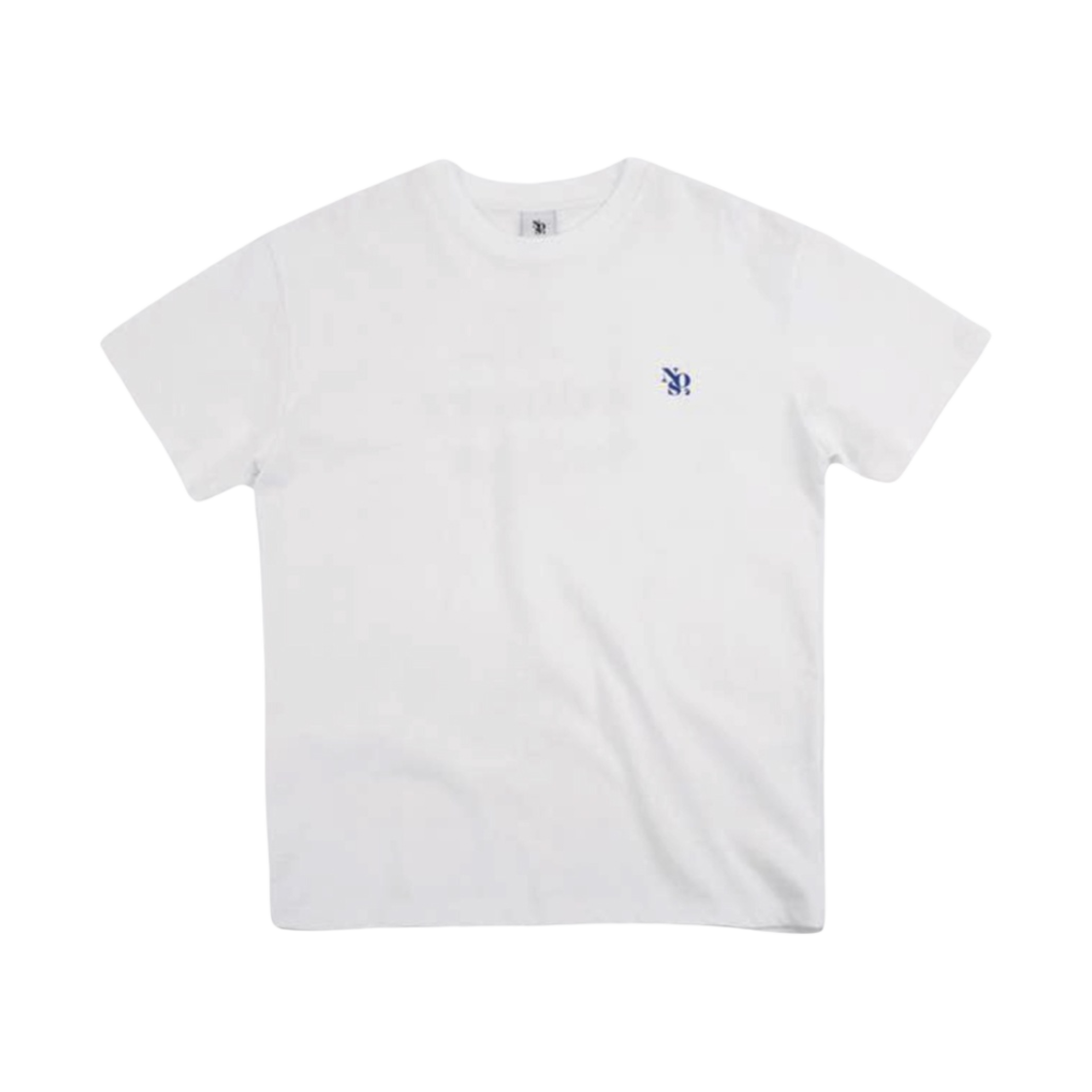 NOS7 시그니쳐 심볼 티셔츠 화이트(NOS7 Signature Symbol T-Shirt White)