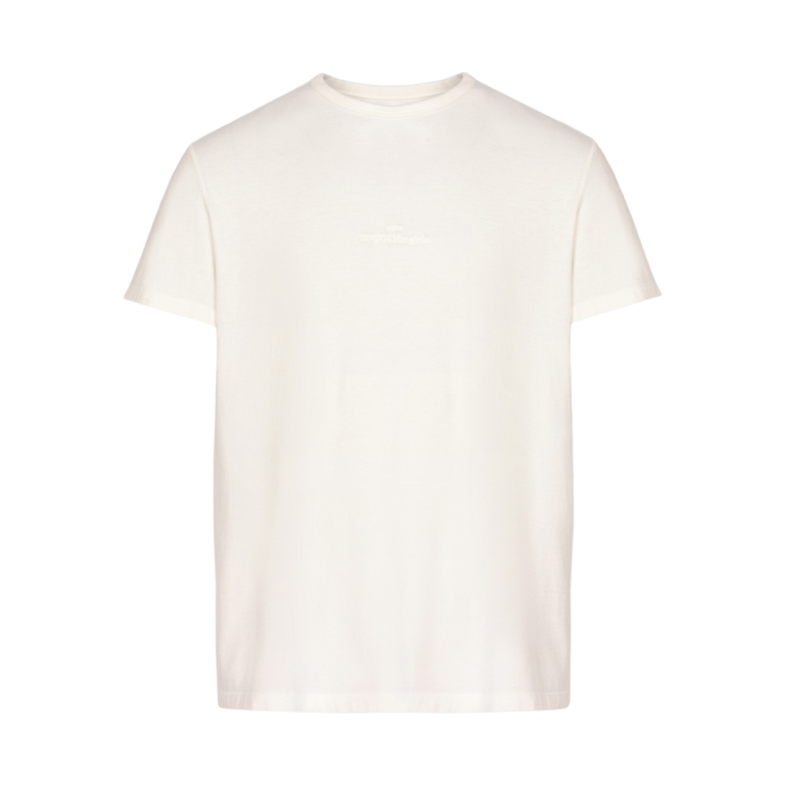 S50GC0669S23525101 Maison Margiela Jersey T-Shirt Ivory